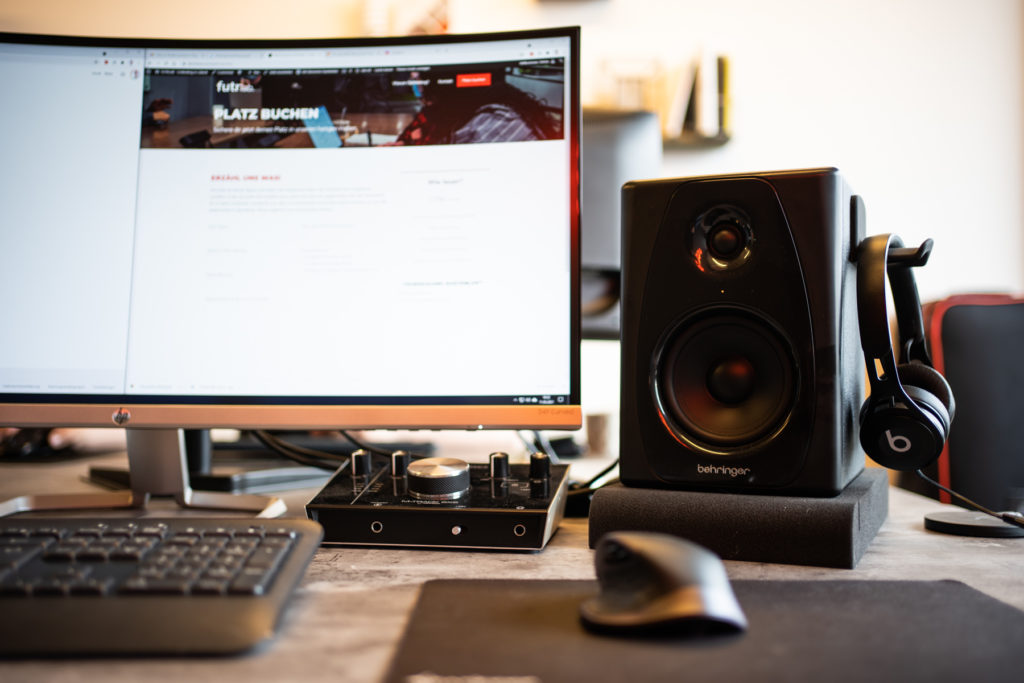 Arbetisplatz im FUTRIZE Büro